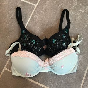 SOLD - 32b Beaded Bra Bundle
